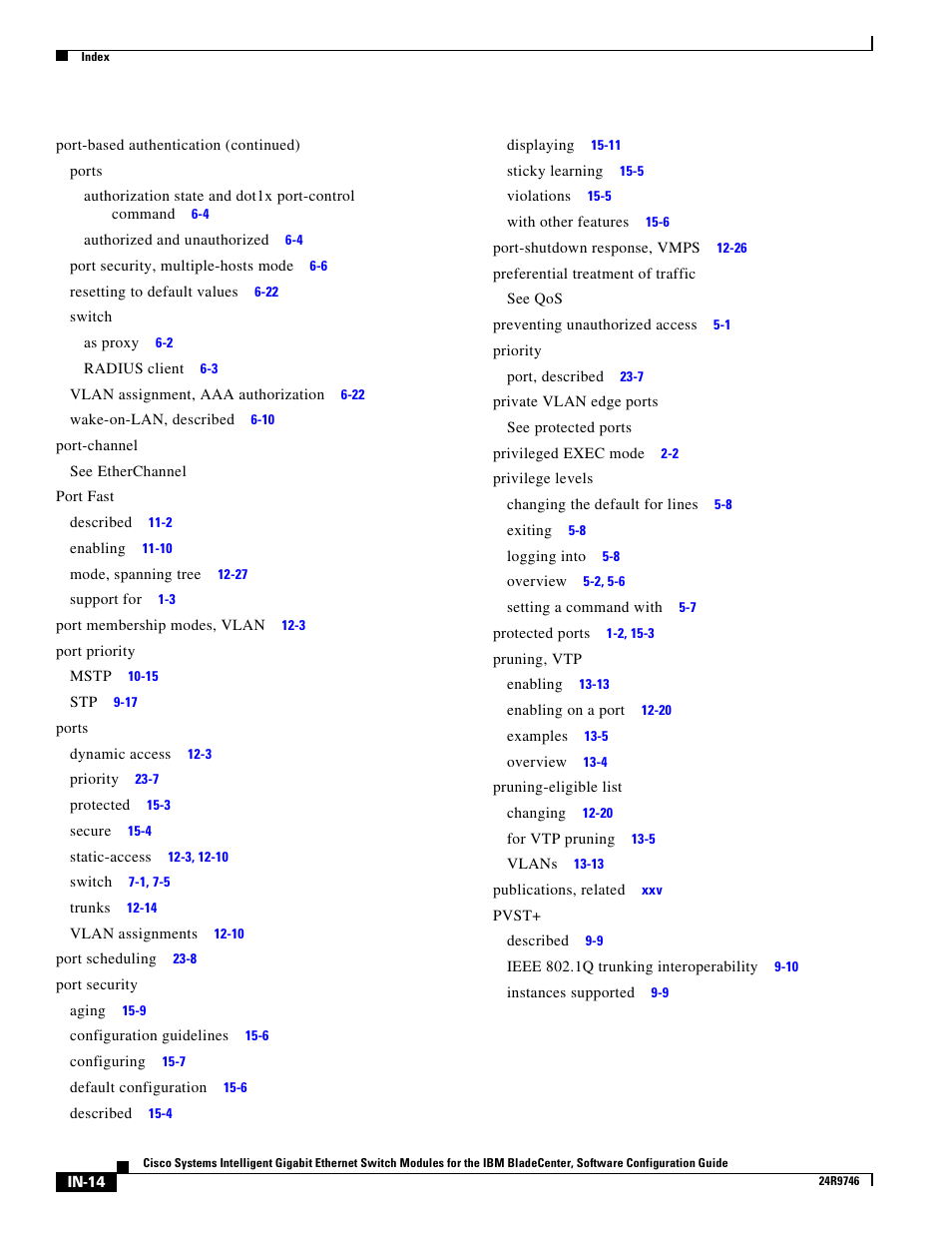 IBM 12.1(22)EA6 User Manual | Page 536 / 550