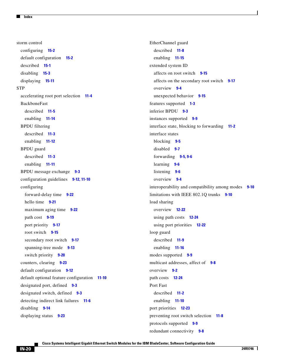 IBM 12.1(22)EA6 User Manual | Page 542 / 550