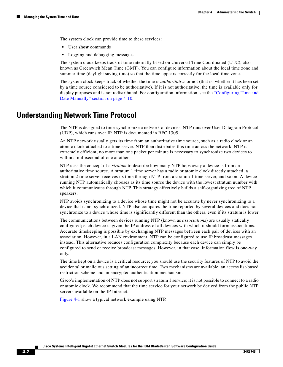 Understanding network time protocol | IBM 12.1(22)EA6 User Manual | Page 58 / 550