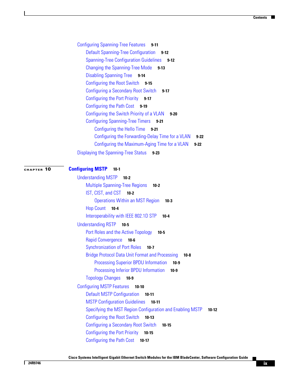 IBM 12.1(22)EA6 User Manual | Page 9 / 550