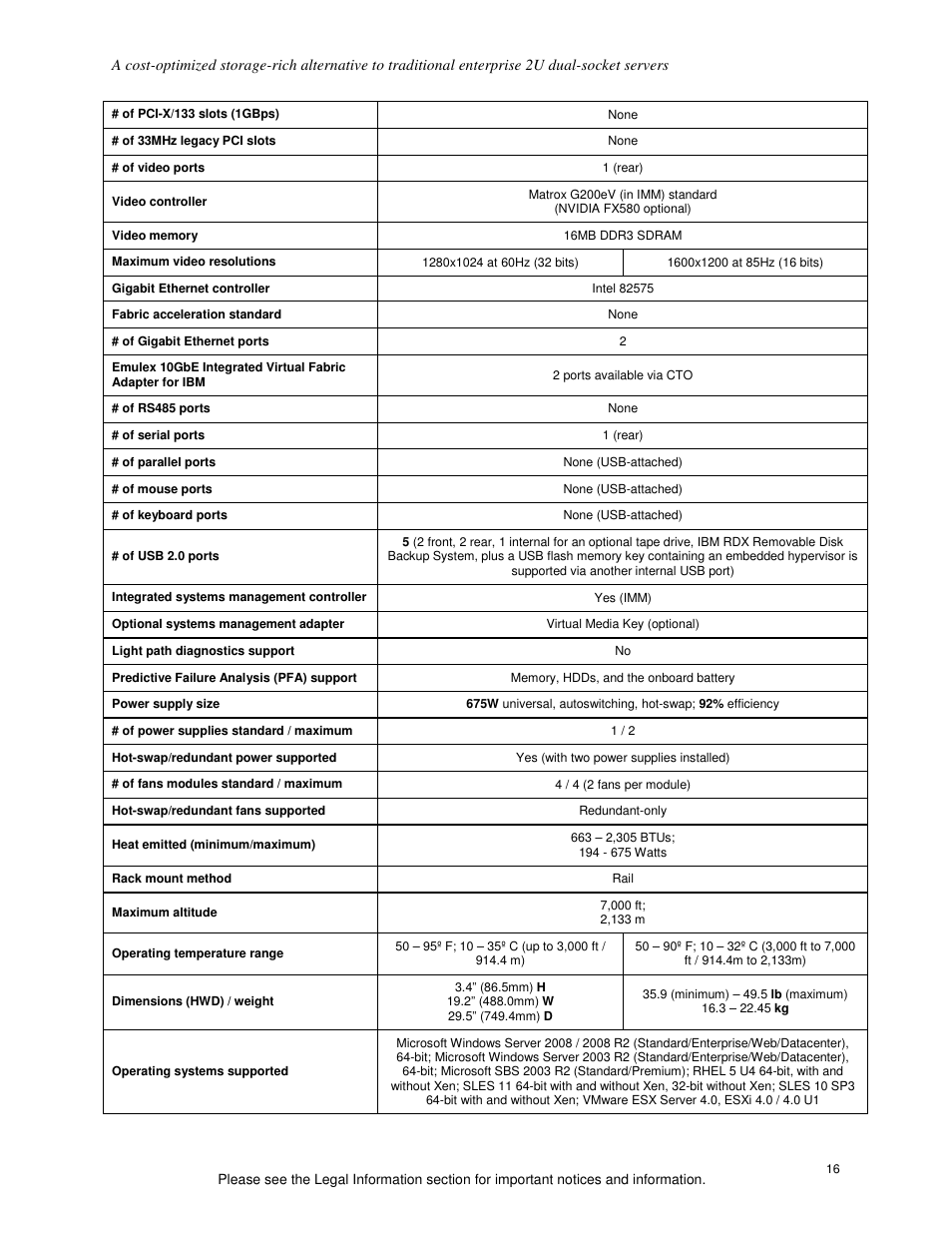 IBM X3620 M3 User Manual | Page 16 / 19