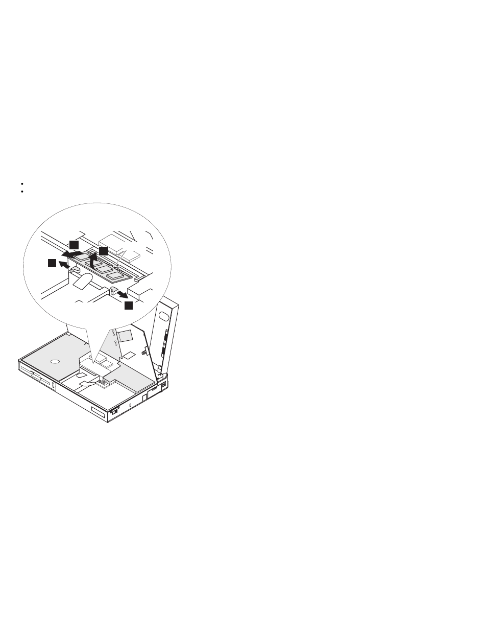 1030 dimm card (if installed) | IBM THINKPAD 760C/CD (9546) User Manual | Page 144 / 630