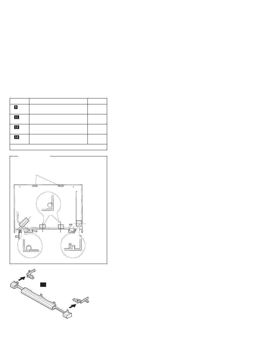 Gasket top 15 | IBM THINKPAD 760C/CD (9546) User Manual | Page 160 / 630