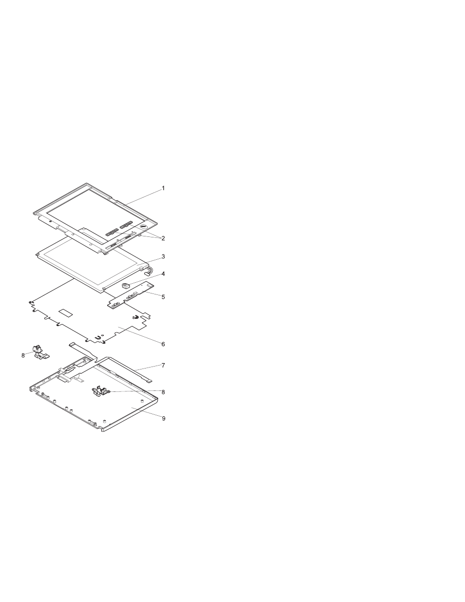 Lcd fru (dstn) | IBM THINKPAD 760C/CD (9546) User Manual | Page 339 / 630
