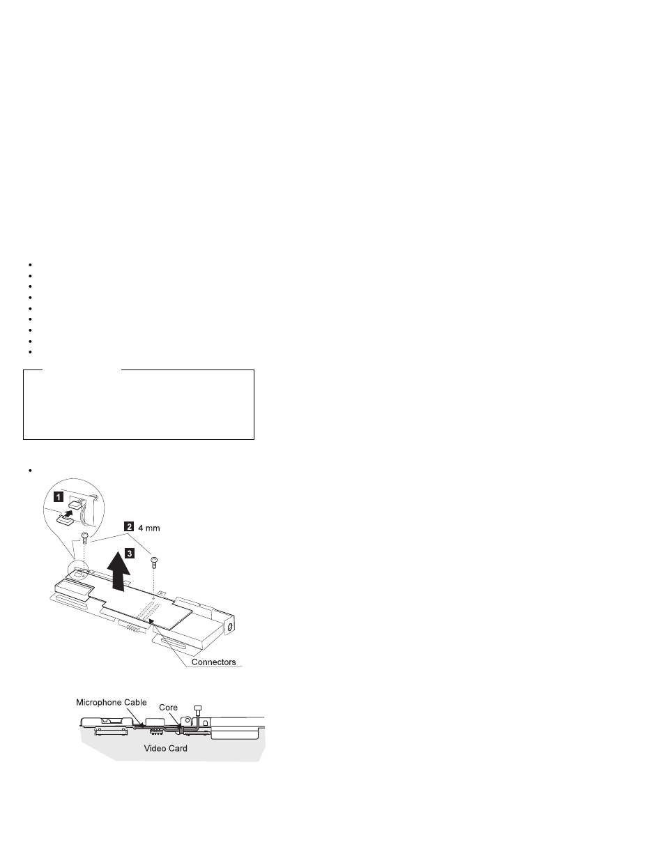 1110 video card/fan (model unique) | IBM THINKPAD 760C/CD (9546) User Manual | Page 416 / 630