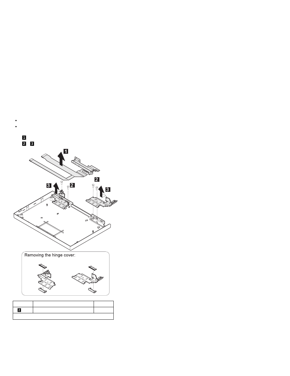 2030 interface cable assembly, hinges | IBM THINKPAD 760C/CD (9546) User Manual | Page 449 / 630