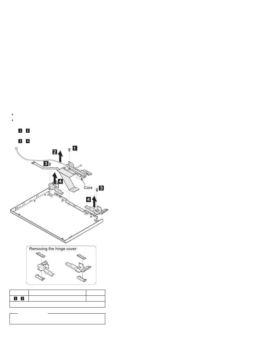 4030 interface cable assembly, hinges | IBM THINKPAD 760C/CD (9546) User Manual | Page 460 / 630