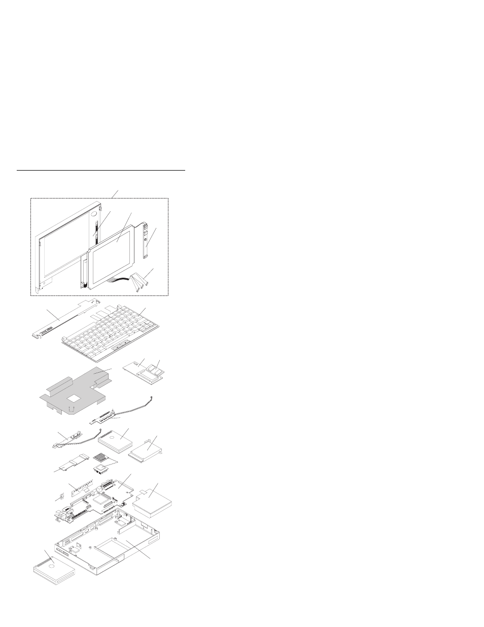 Parts listing 365c, cd, cs, csd (2625) | IBM THINKPAD 760C/CD (9546) User Manual | Page 96 / 630