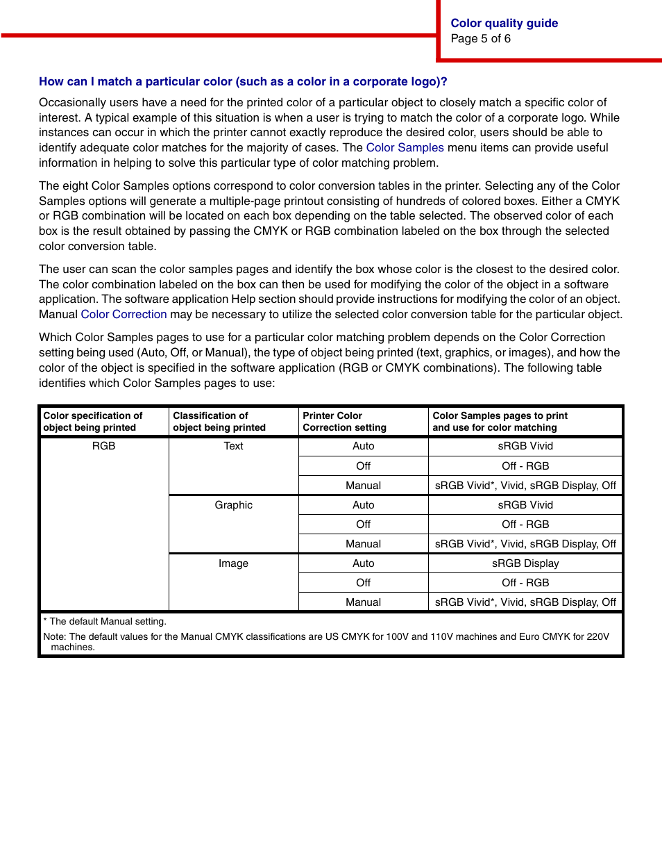 IBM INFOPRINT COLOR 1464 User Manual | Page 10 / 40