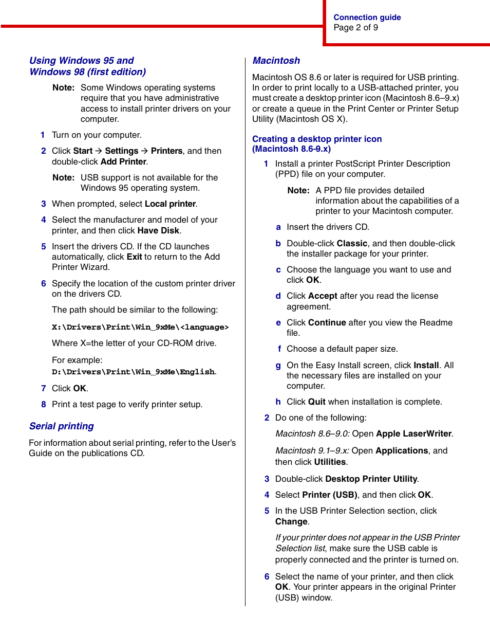 IBM INFOPRINT COLOR 1464 User Manual | Page 15 / 40