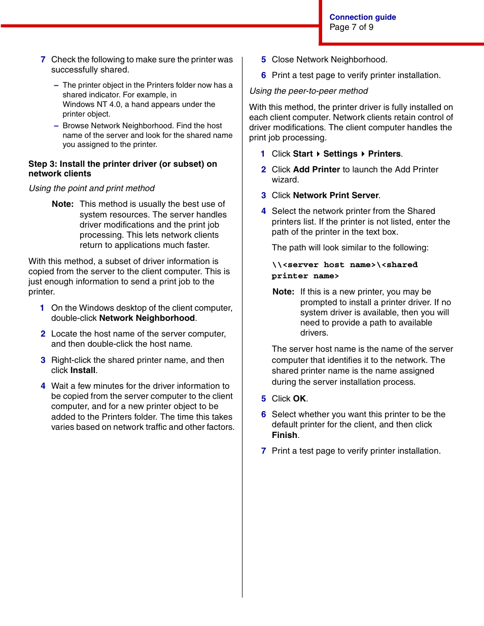 IBM INFOPRINT COLOR 1464 User Manual | Page 20 / 40