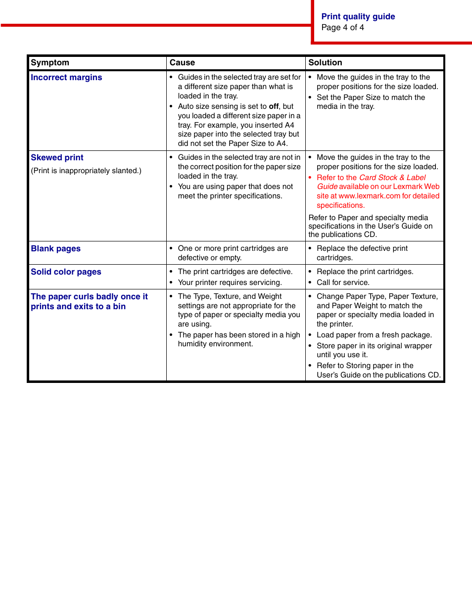 IBM INFOPRINT COLOR 1464 User Manual | Page 34 / 40