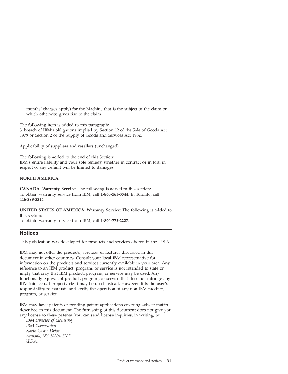 Notices | IBM NETVISTA X40 6643 User Manual | Page 107 / 120
