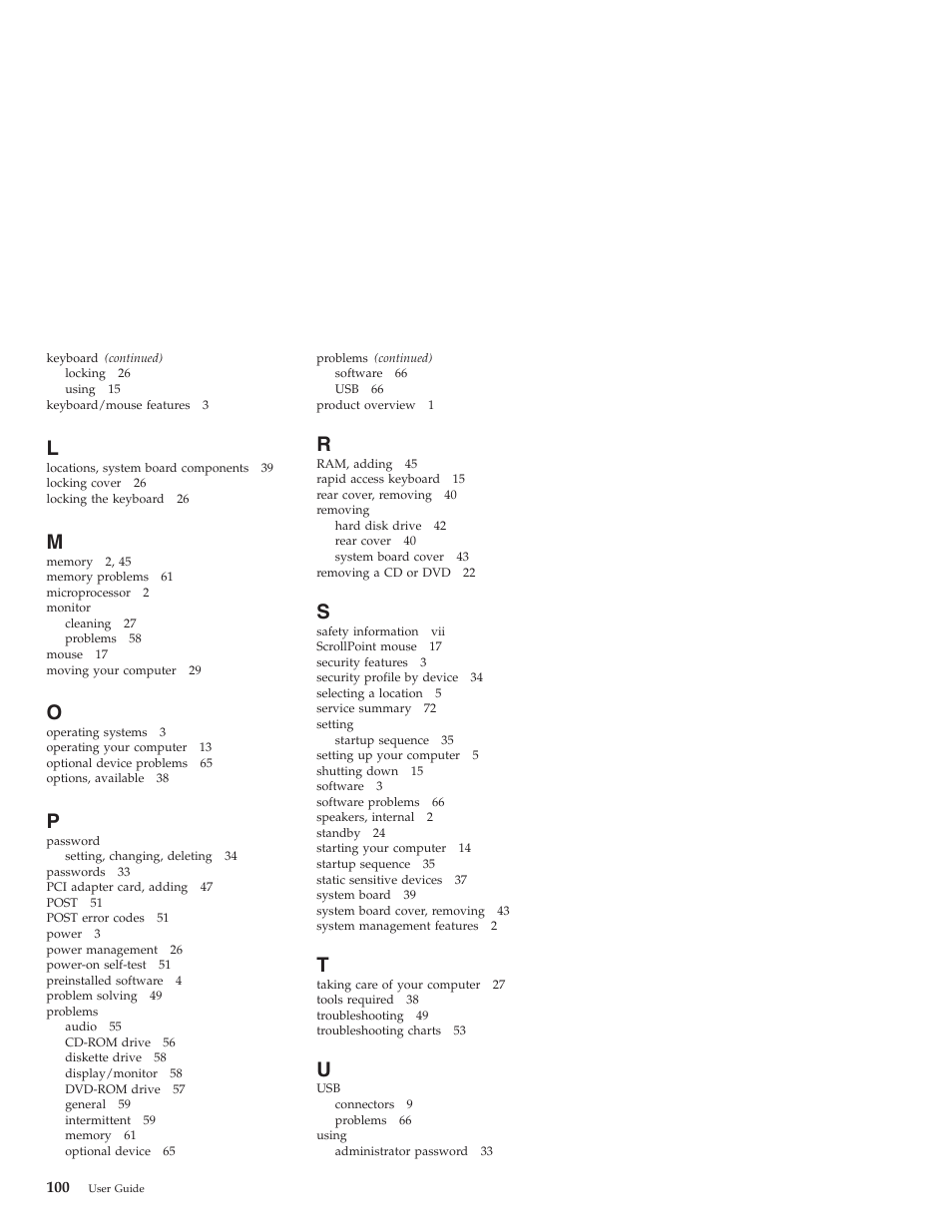 IBM NETVISTA X40 6643 User Manual | Page 116 / 120