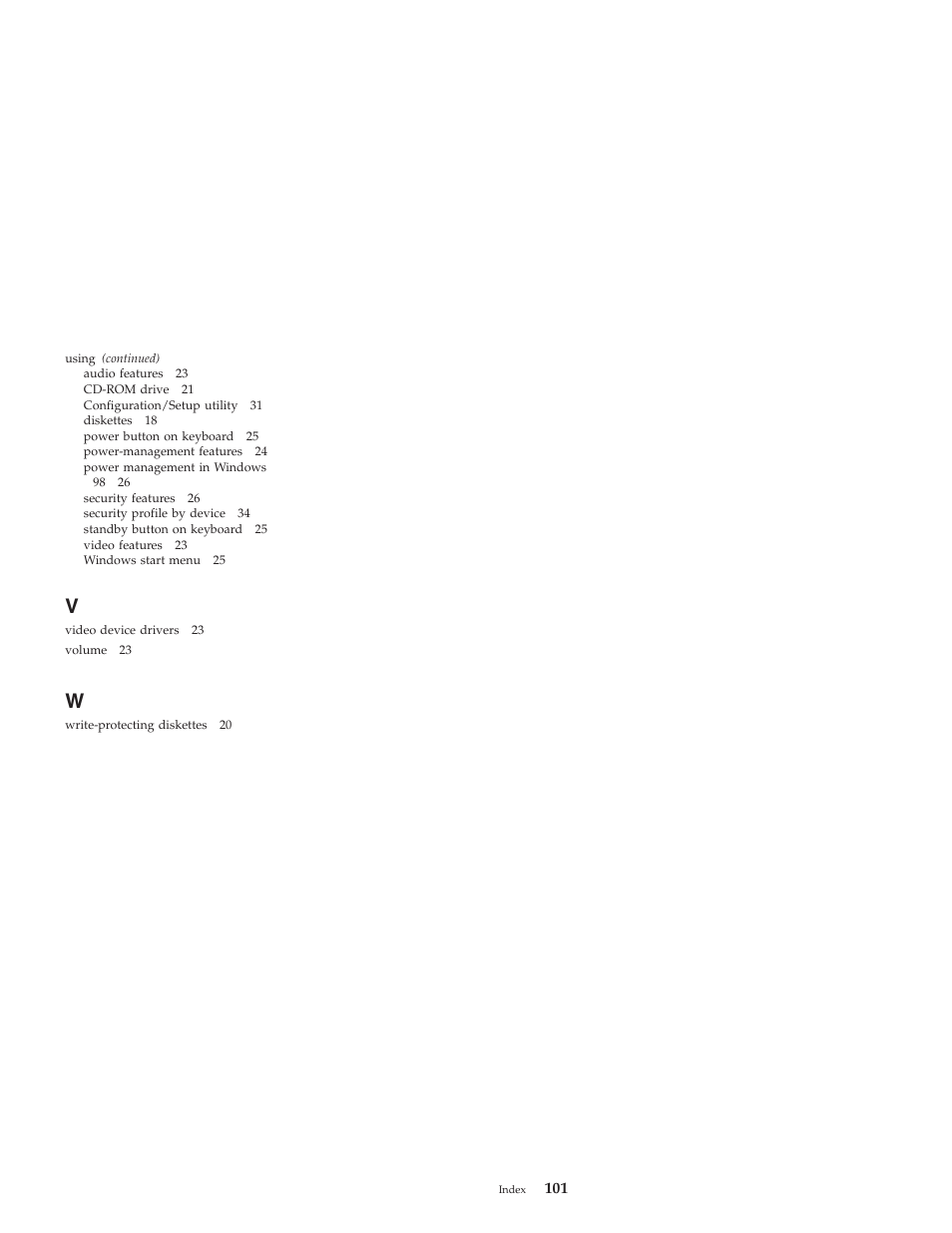 IBM NETVISTA X40 6643 User Manual | Page 117 / 120