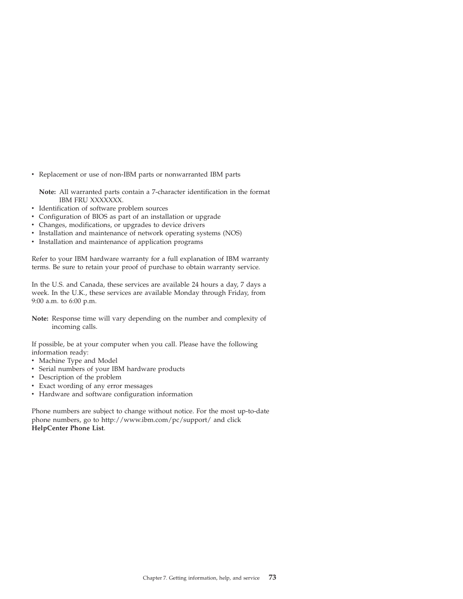 IBM NETVISTA X40 6643 User Manual | Page 89 / 120