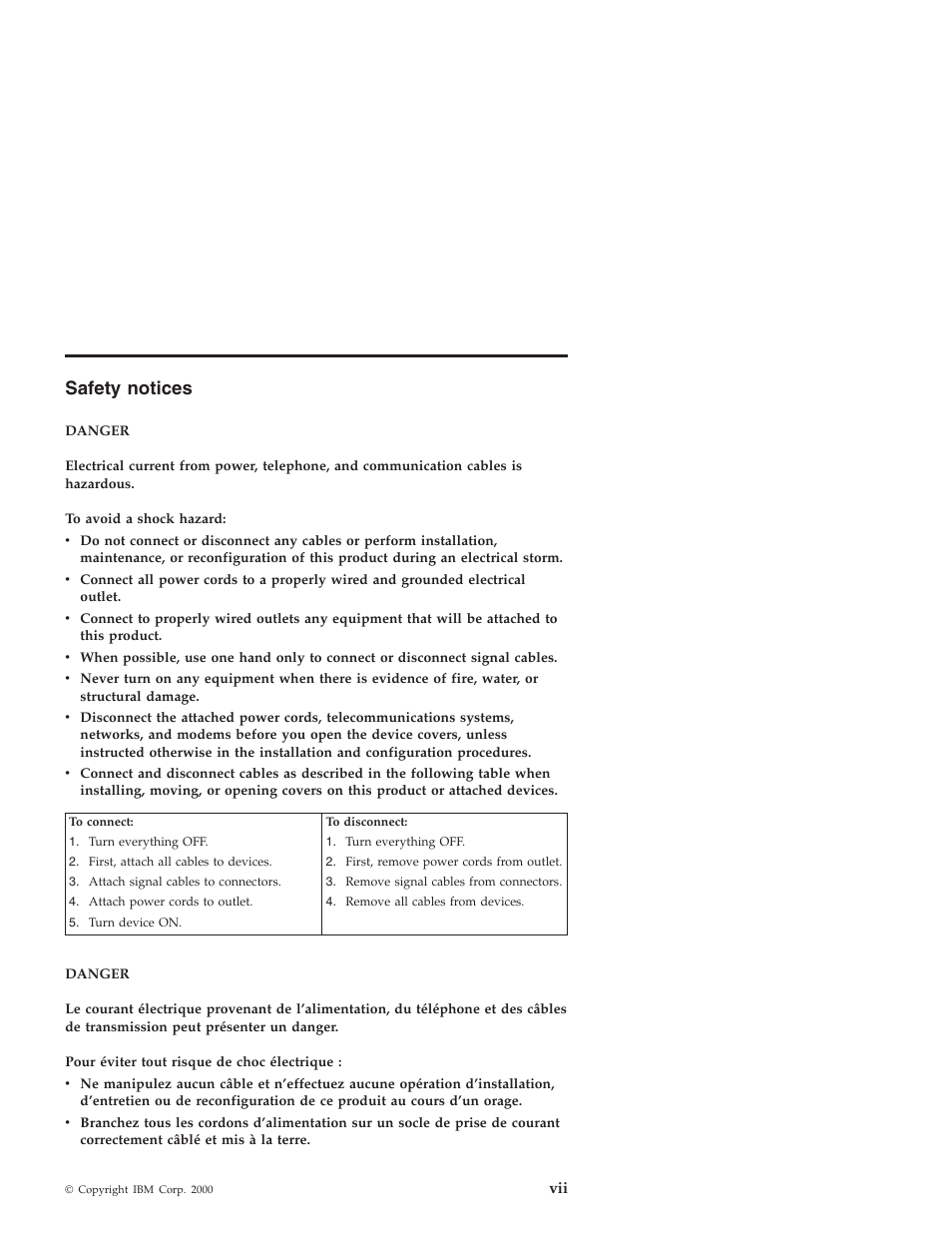 Safety notices | IBM NETVISTA X40 6643 User Manual | Page 9 / 120