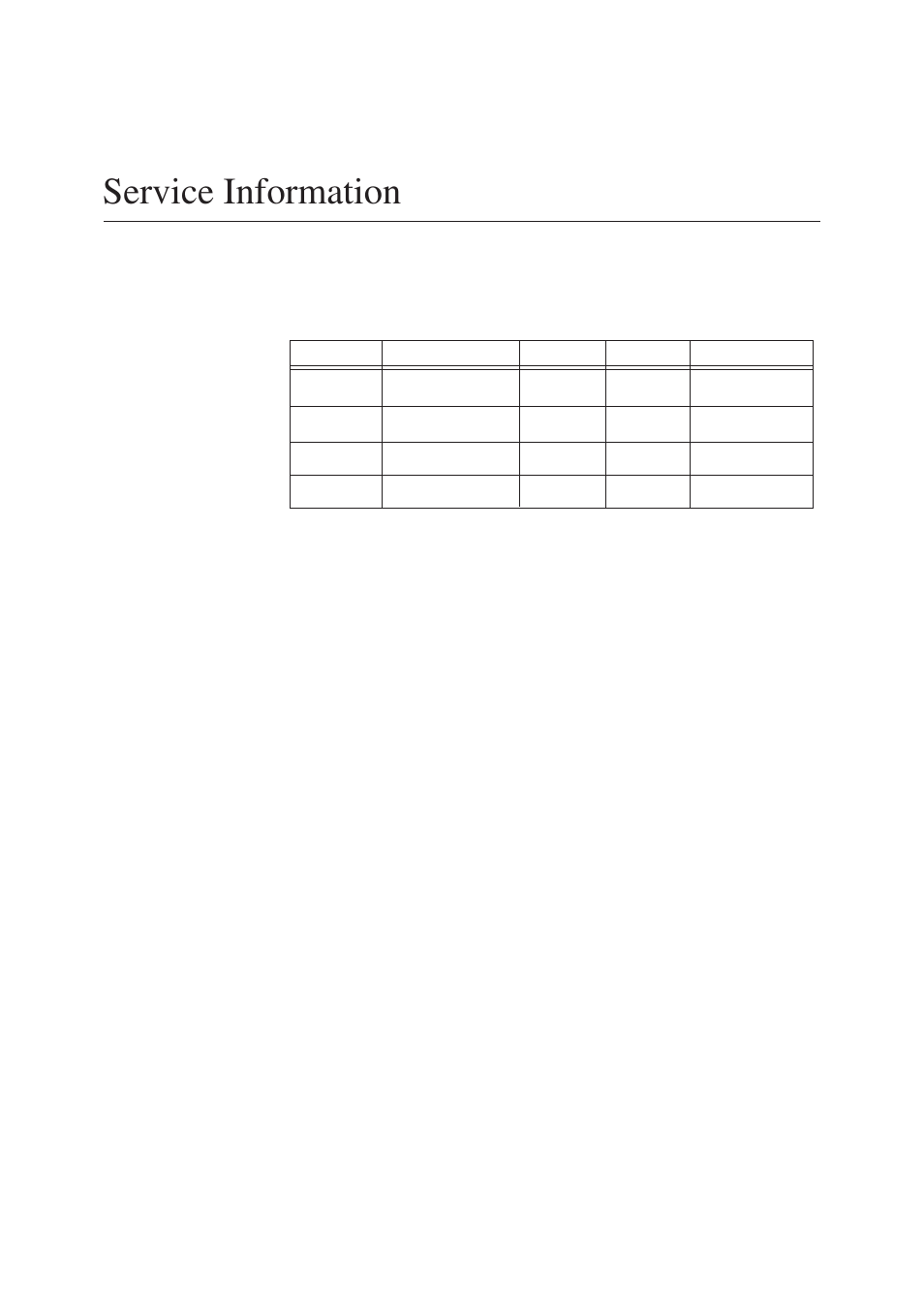 Service information | IBM L200p User Manual | Page 28 / 30