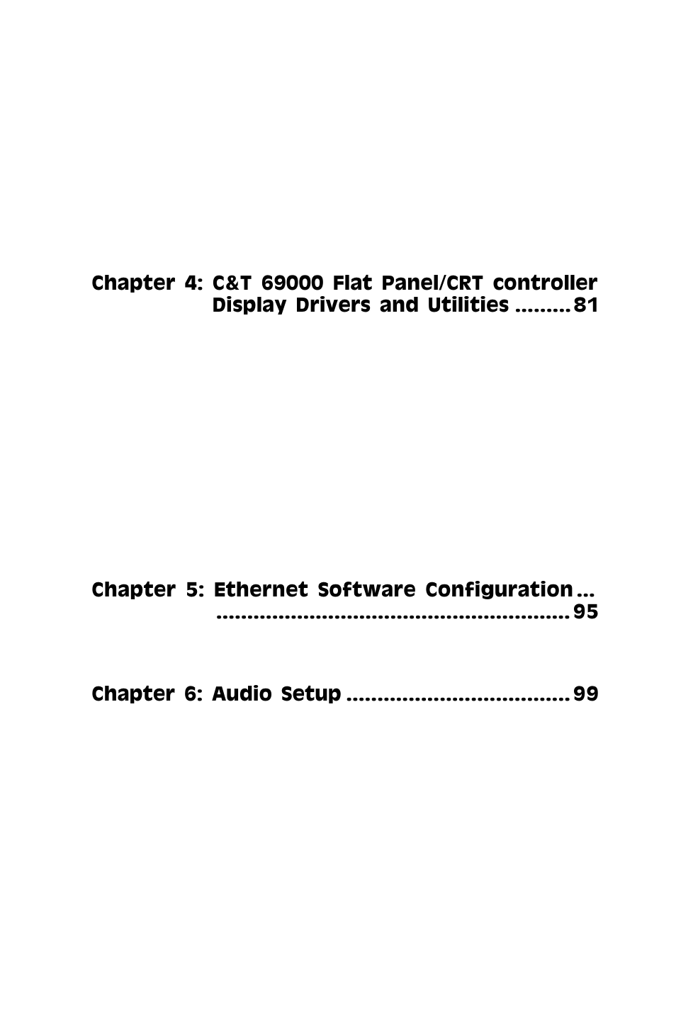 IBM All-in-One Super7 Single Board Computer PCM-5896 User Manual | Page 10 / 128