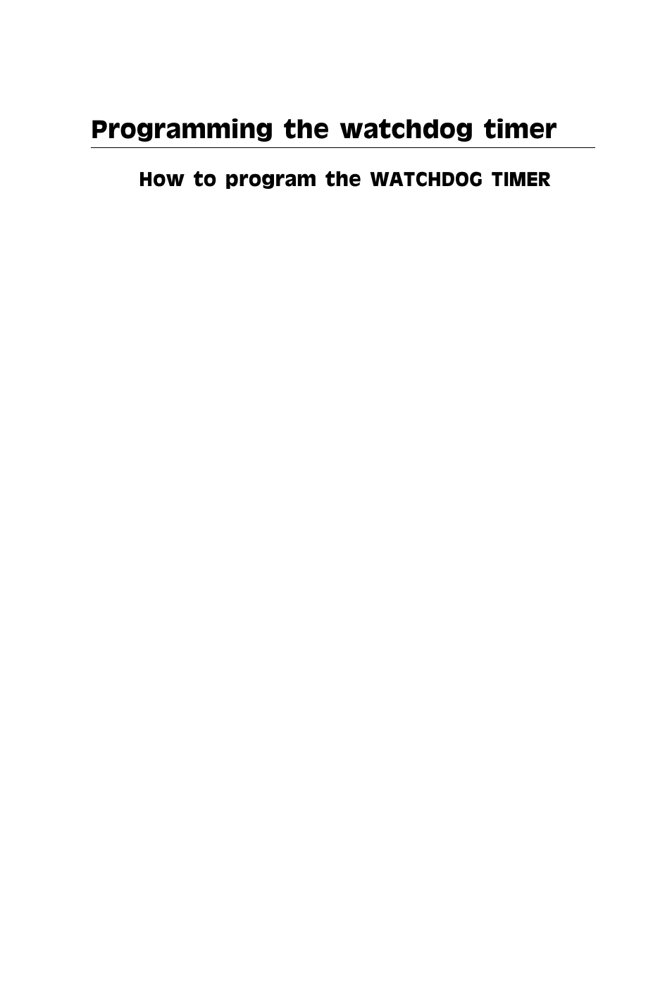 Programming the watchdog timer | IBM All-in-One Super7 Single Board Computer PCM-5896 User Manual | Page 118 / 128