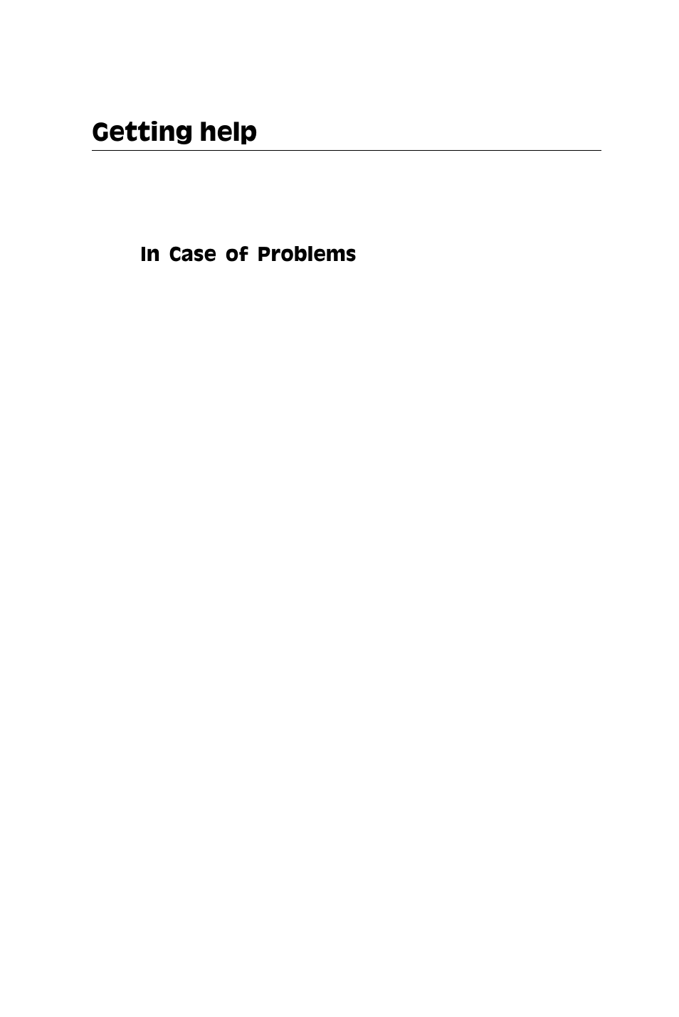 Getting help | IBM All-in-One Super7 Single Board Computer PCM-5896 User Manual | Page 58 / 128