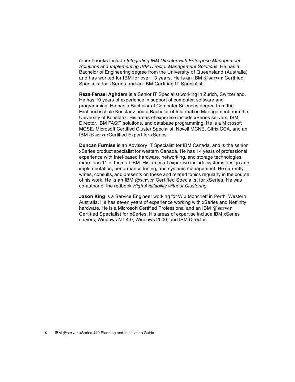 IBM 440 User Manual | Page 12 / 202