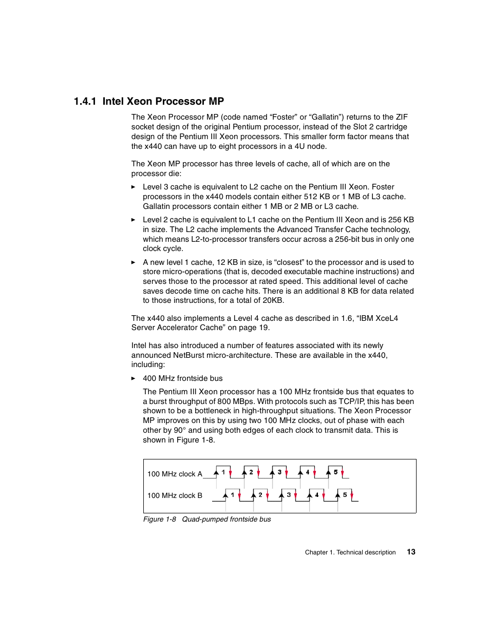 1 intel xeon processor mp | IBM 440 User Manual | Page 27 / 202