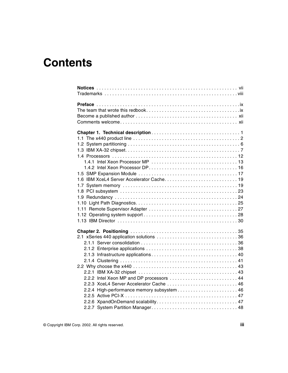IBM 440 User Manual | Page 5 / 202