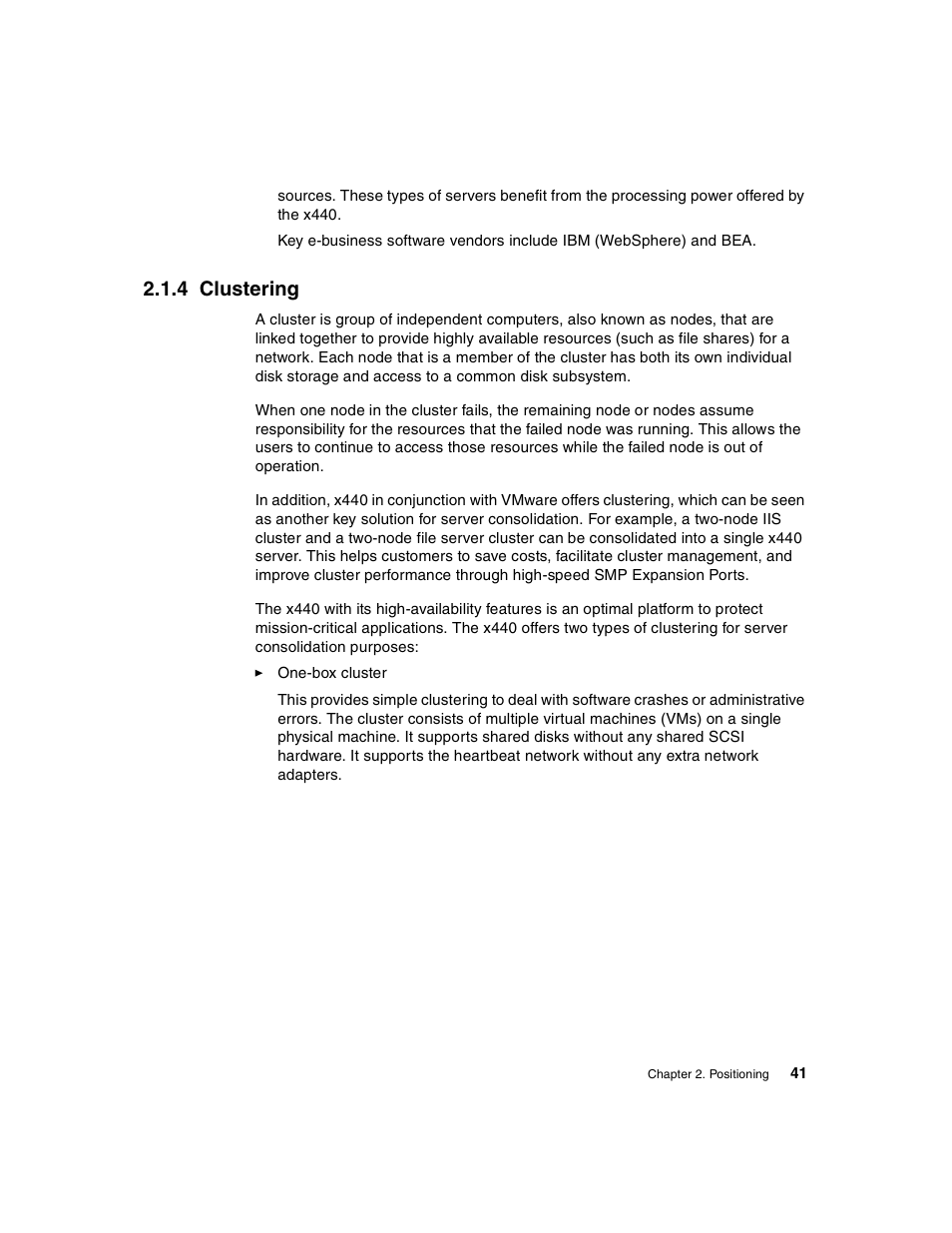 4 clustering | IBM 440 User Manual | Page 55 / 202