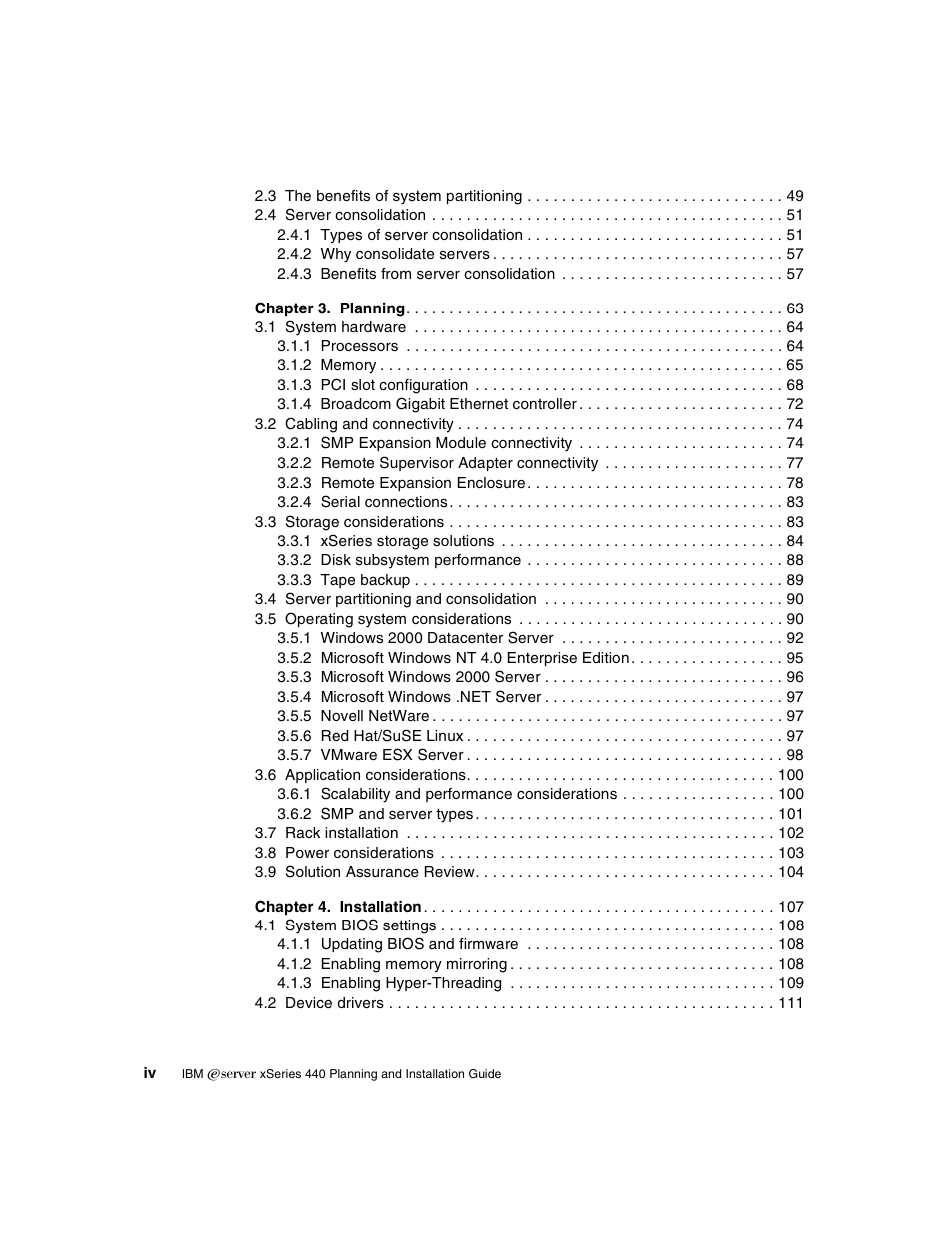 IBM 440 User Manual | Page 6 / 202