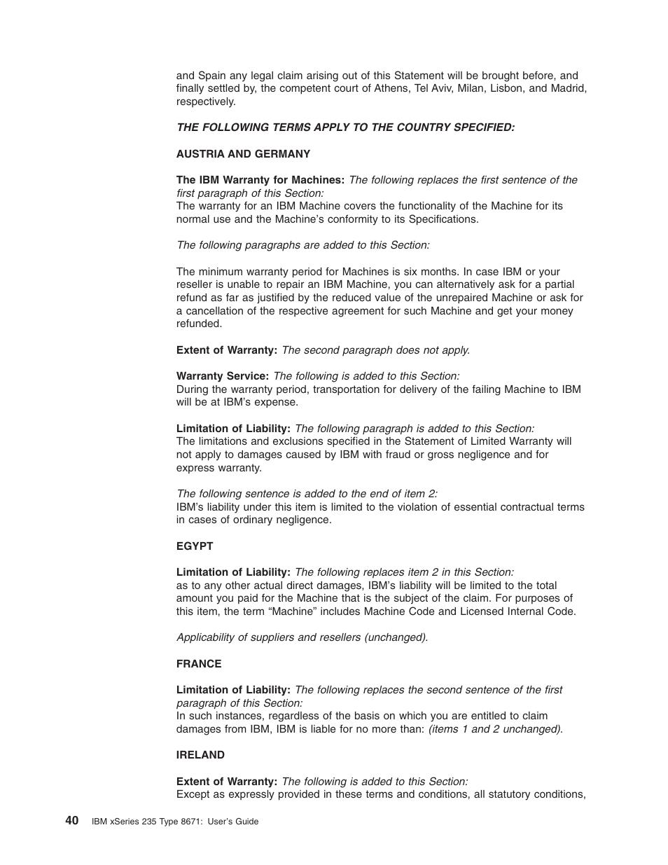 IBM xSeries 235 User Manual | Page 52 / 66