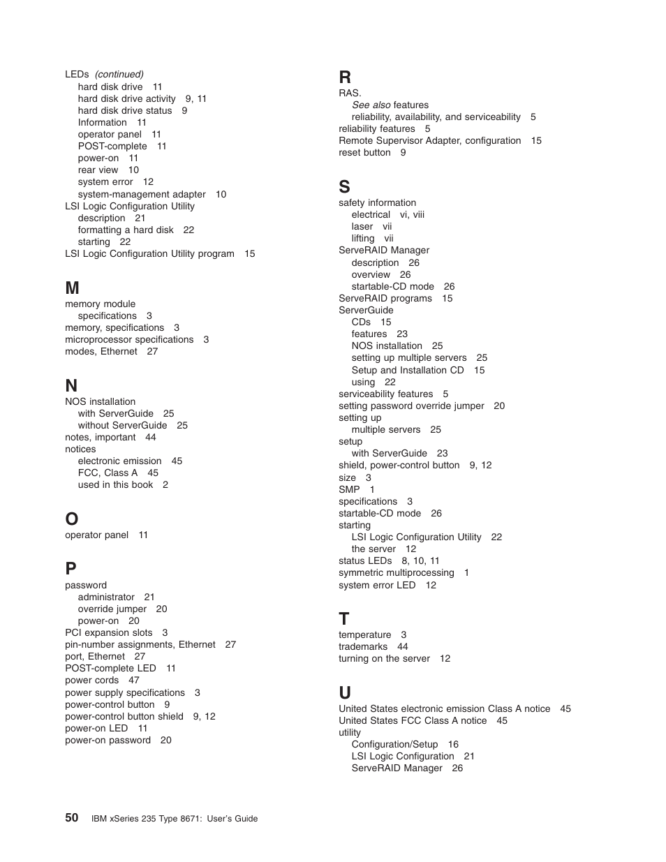 IBM xSeries 235 User Manual | Page 62 / 66