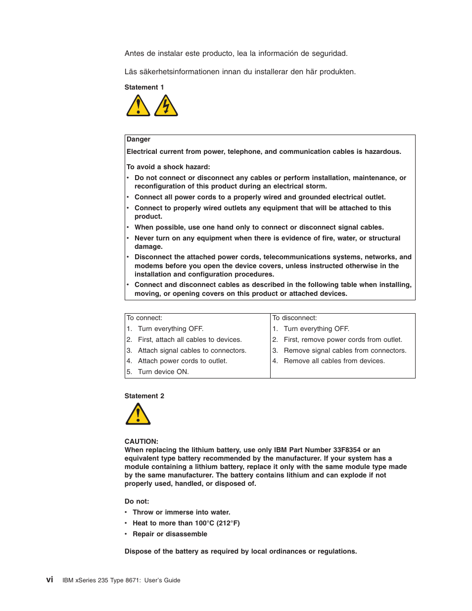 IBM xSeries 235 User Manual | Page 8 / 66