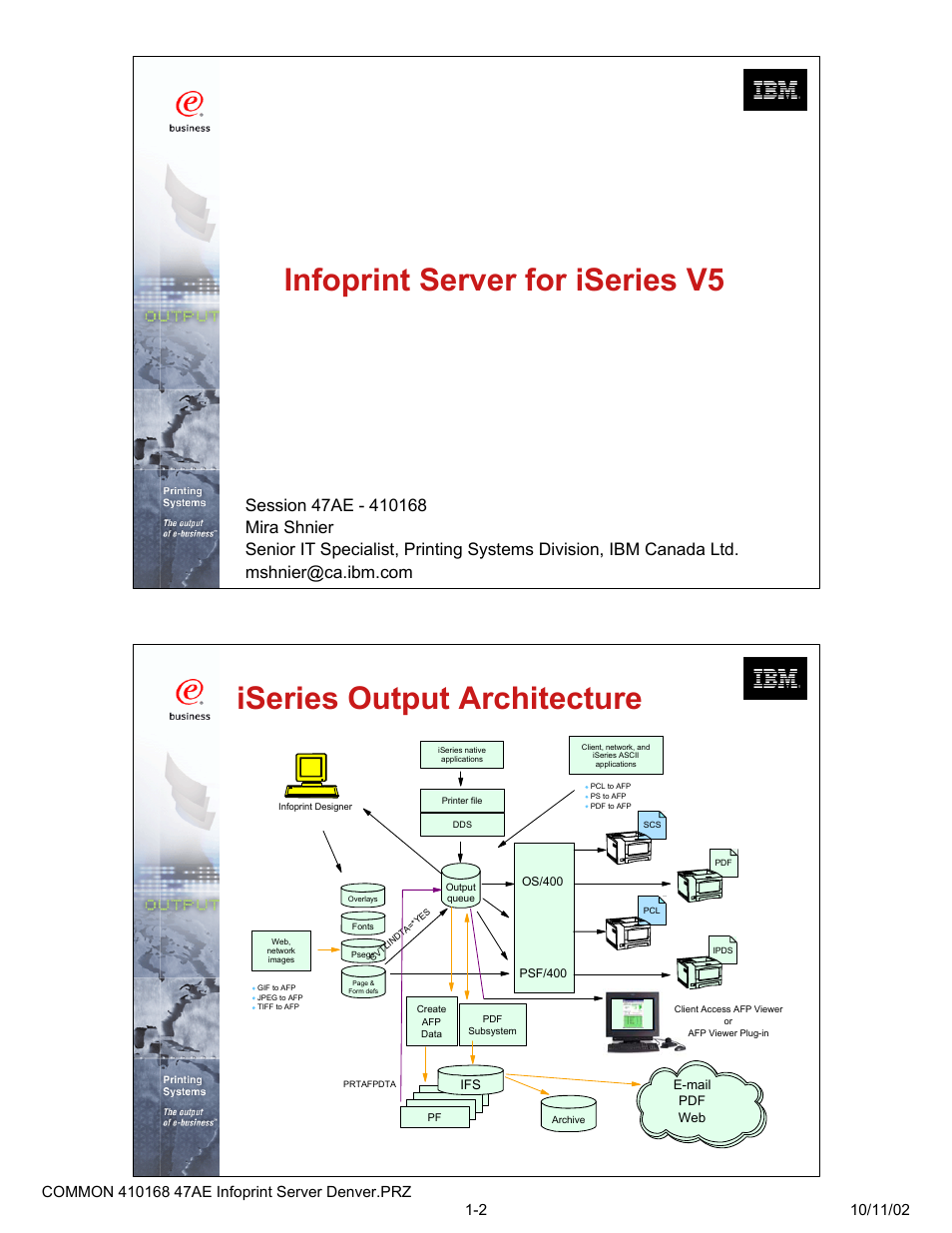 IBM 47AE - 410168 User Manual | 27 pages