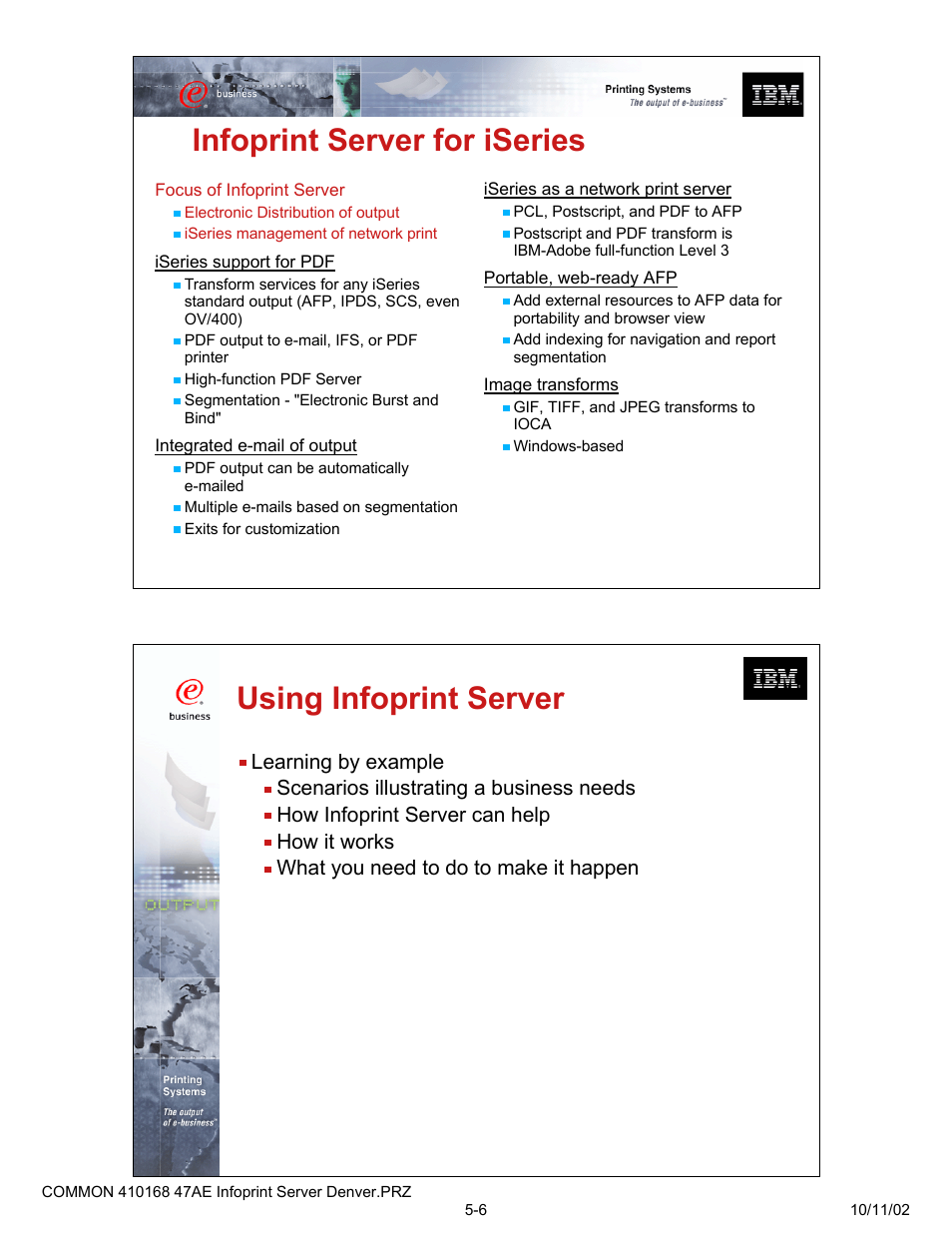 IBM 47AE - 410168 User Manual | Page 3 / 27