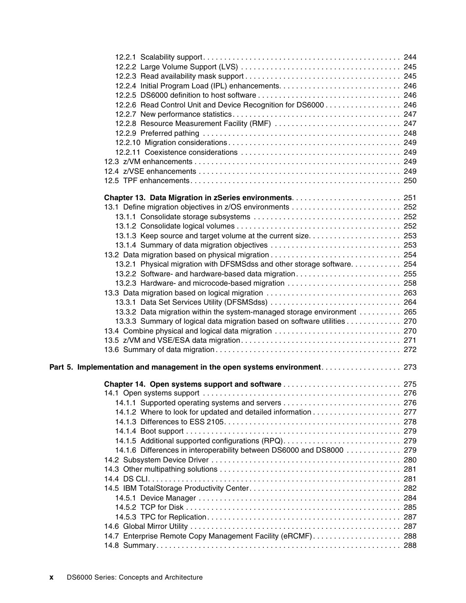 IBM TotalStorage DS6000 Series User Manual | Page 12 / 406