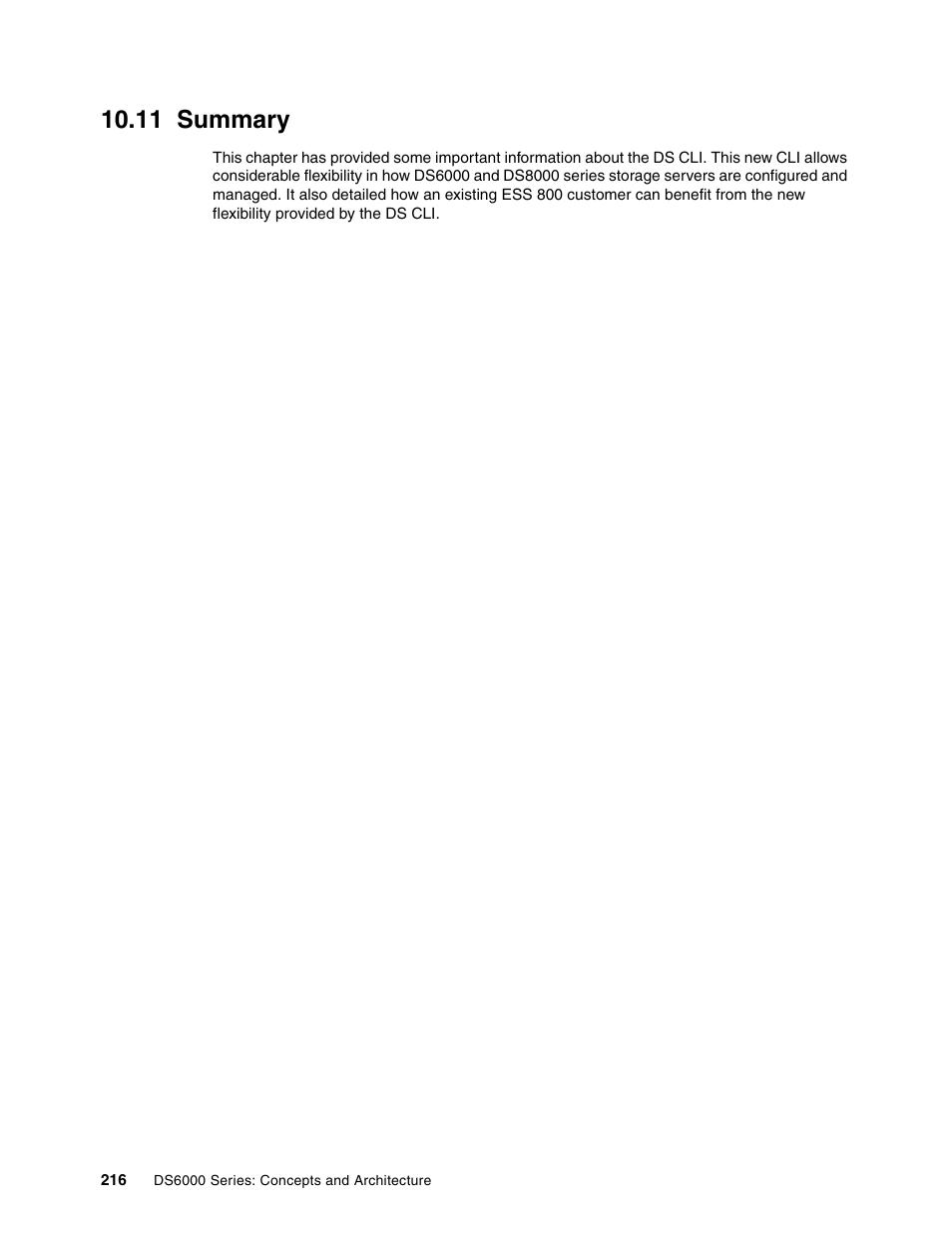 11 summary | IBM TotalStorage DS6000 Series User Manual | Page 240 / 406