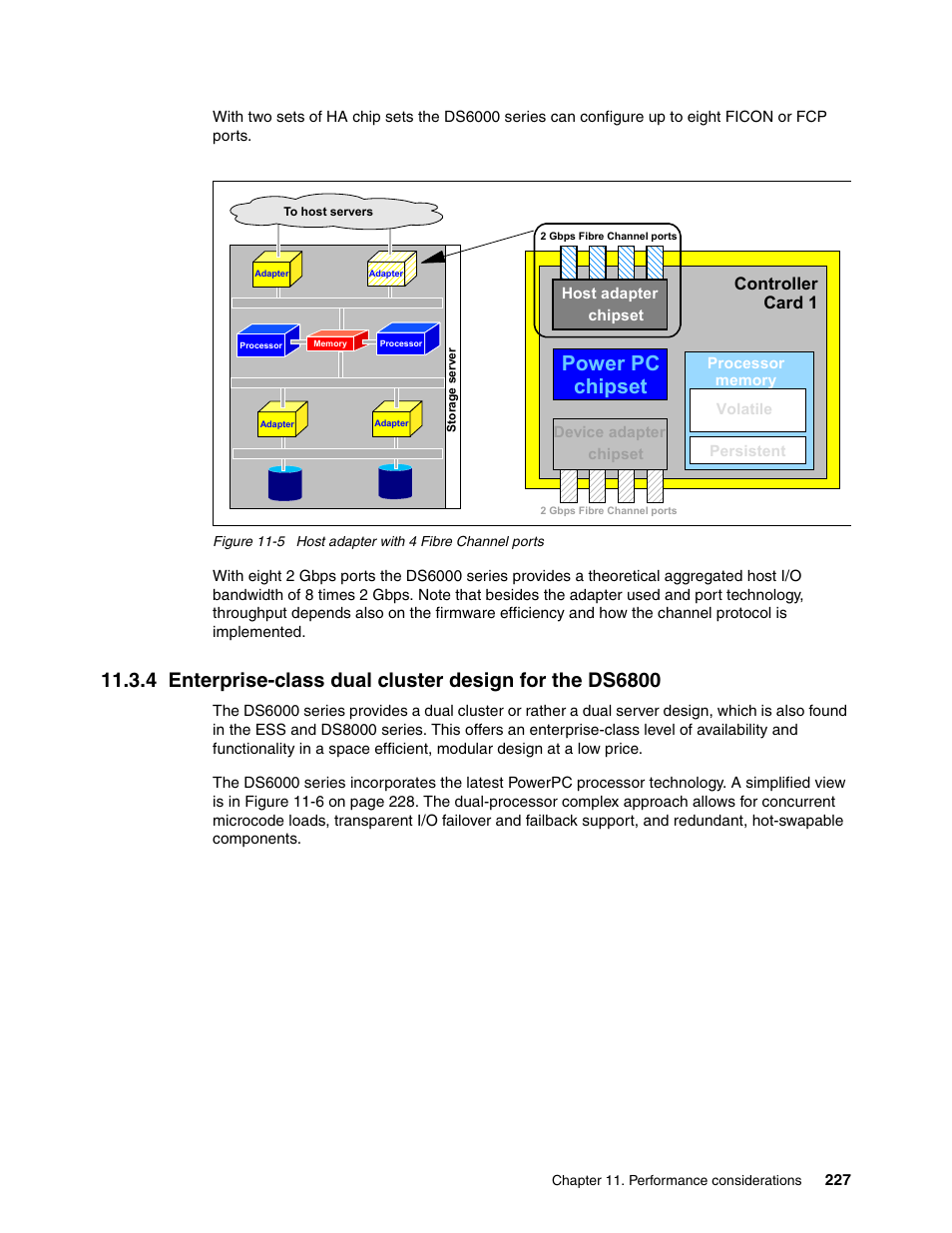 Chipset power pc, Card 1 controller | IBM TotalStorage DS6000 Series User Manual | Page 251 / 406