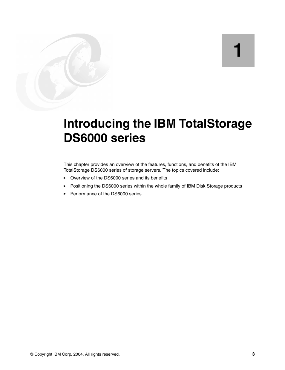 Introducing the ibm totalstorage ds6000 series | IBM TotalStorage DS6000 Series User Manual | Page 27 / 406