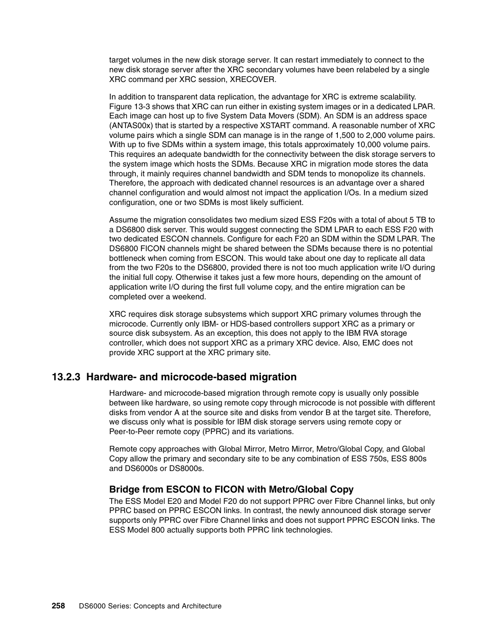 3 hardware- and microcode-based migration | IBM TotalStorage DS6000 Series User Manual | Page 282 / 406