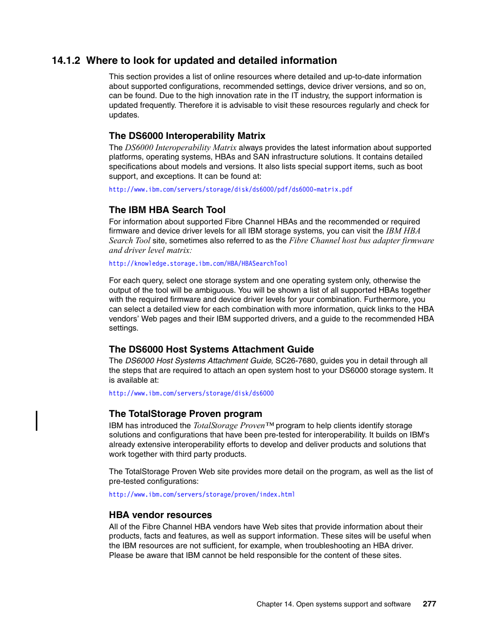IBM TotalStorage DS6000 Series User Manual | Page 301 / 406