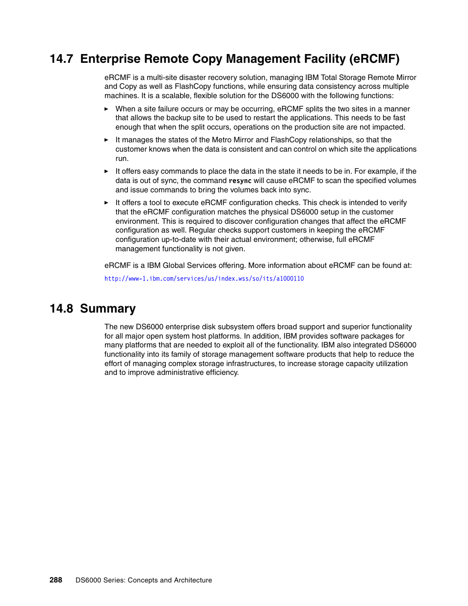 8 summary | IBM TotalStorage DS6000 Series User Manual | Page 312 / 406