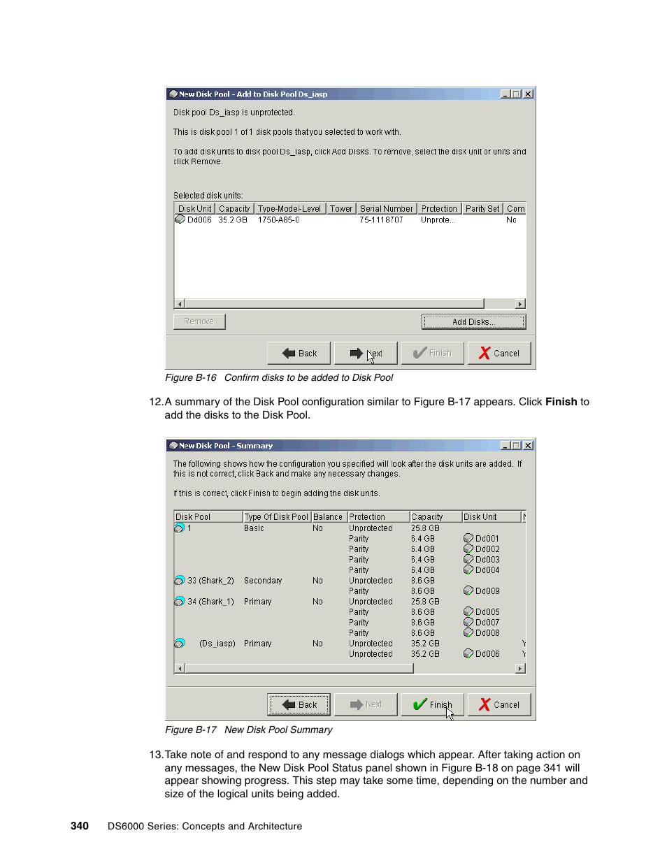 IBM TotalStorage DS6000 Series User Manual | Page 364 / 406