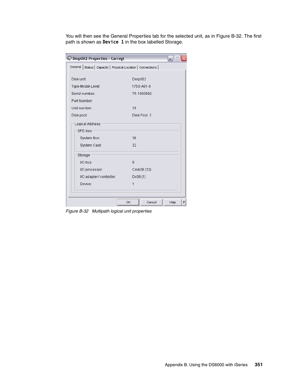 IBM TotalStorage DS6000 Series User Manual | Page 375 / 406