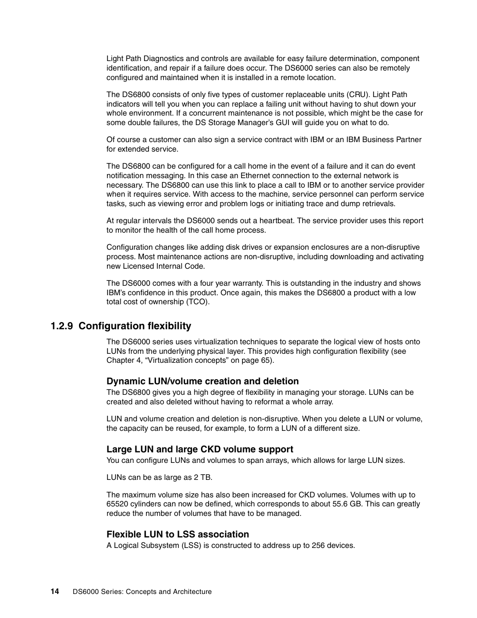 9 configuration flexibility | IBM TotalStorage DS6000 Series User Manual | Page 38 / 406