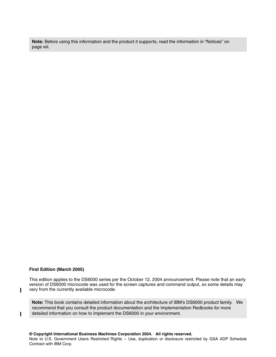 IBM TotalStorage DS6000 Series User Manual | Page 4 / 406