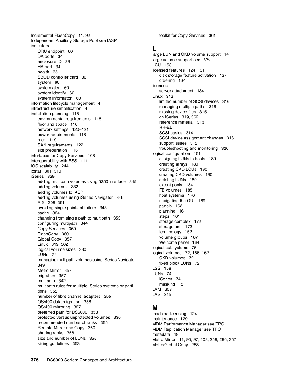 IBM TotalStorage DS6000 Series User Manual | Page 400 / 406