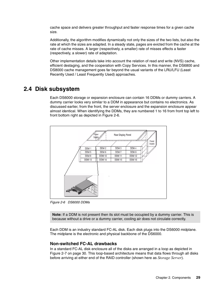 4 disk subsystem, Disk subsystem | IBM TotalStorage DS6000 Series User Manual | Page 53 / 406