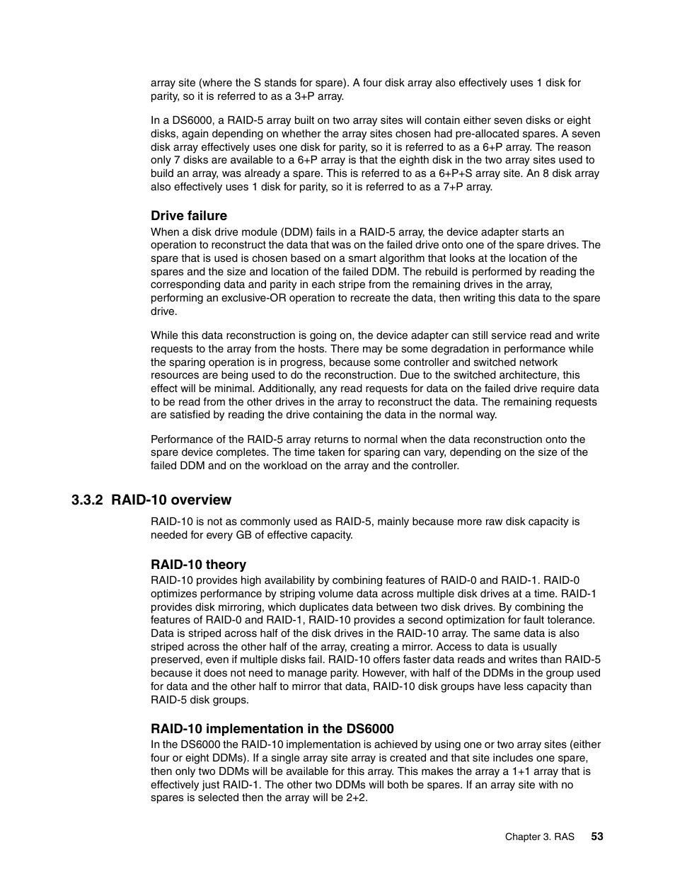 2 raid-10 overview | IBM TotalStorage DS6000 Series User Manual | Page 77 / 406