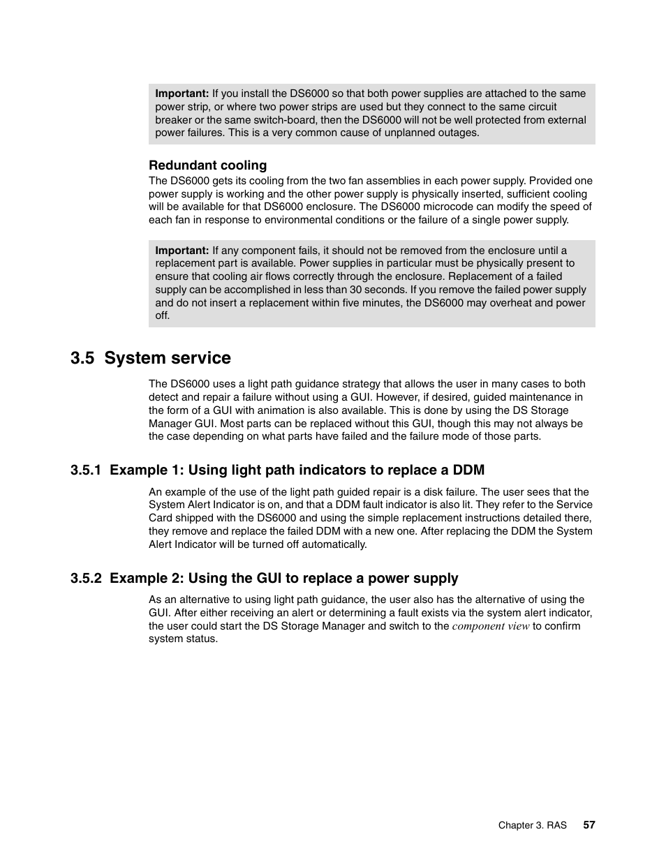 5 system service | IBM TotalStorage DS6000 Series User Manual | Page 81 / 406